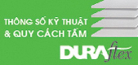 Thông số kỹ thuật tấm xi măng Duraflex