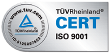 Hệ thống quản lý chất lượng ISO 9001:2008 Chứng nhận bởi TUV - Đức